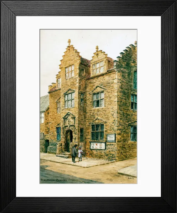 Framed Print : Plas Mawr, Elizabethan townhouse, Conwy (Conway), N Wales Framed Print : Plas Mawr, Elizabethan townhouse, Conwy (Conway), N Wales
