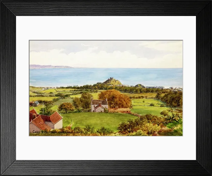 Framed Print : Criccieth Castle, Llyn Peninsula, Gwynedd, Wales Framed Print : Criccieth Castle, Llyn Peninsula, Gwynedd, Wales