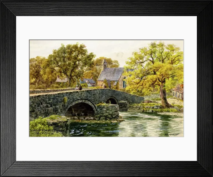 Framed Print : Llanystumdwy Bridge, near Criccieth, Gwynedd, Wales Framed Print : Llanystumdwy Bridge, near Criccieth, Gwynedd, Wales