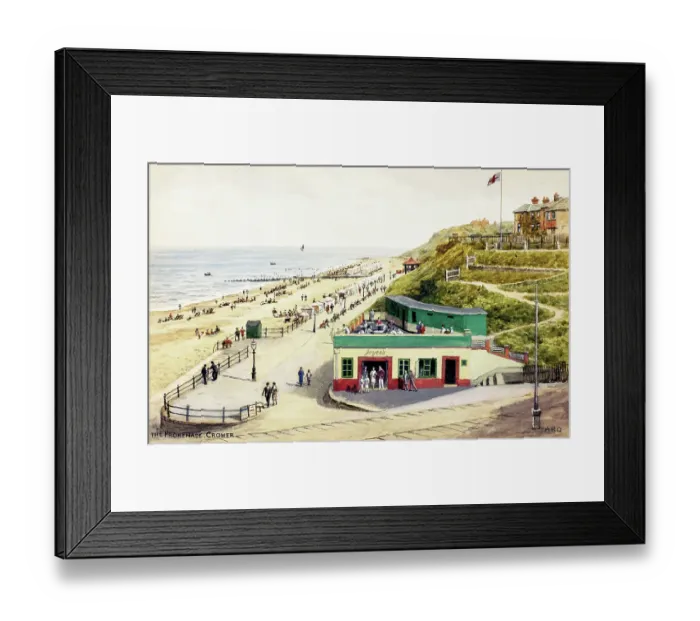 Framed Print : Promenade, Cromer, Norfolk Framed Print : Promenade, Cromer, Norfolk