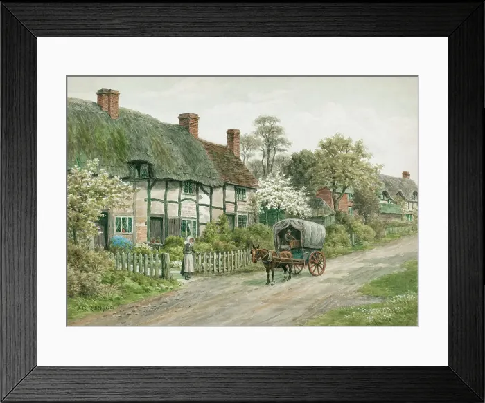 Framed Print : Welford-on-Avon, Warwickshire Framed Print : Welford-on-Avon, Warwickshire