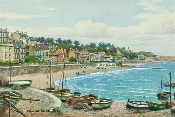 Dawlish, South Devon, viewed from the Boat Cove