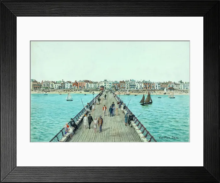 Framed Print : The Pier, Deal, Kent Framed Print : The Pier, Deal, Kent