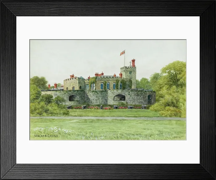Framed Print : Walmer Castle, Kent Framed Print : Walmer Castle, Kent