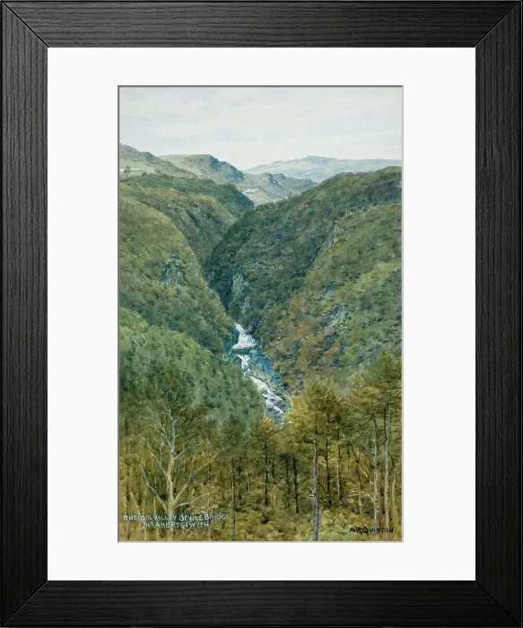 Framed Print : Devil's Bridge Falls, Rheidol Valley, nr Aberystwyth, Wales Framed Print : Devil's Bridge Falls, Rheidol Valley, nr Aberystwyth, Wales