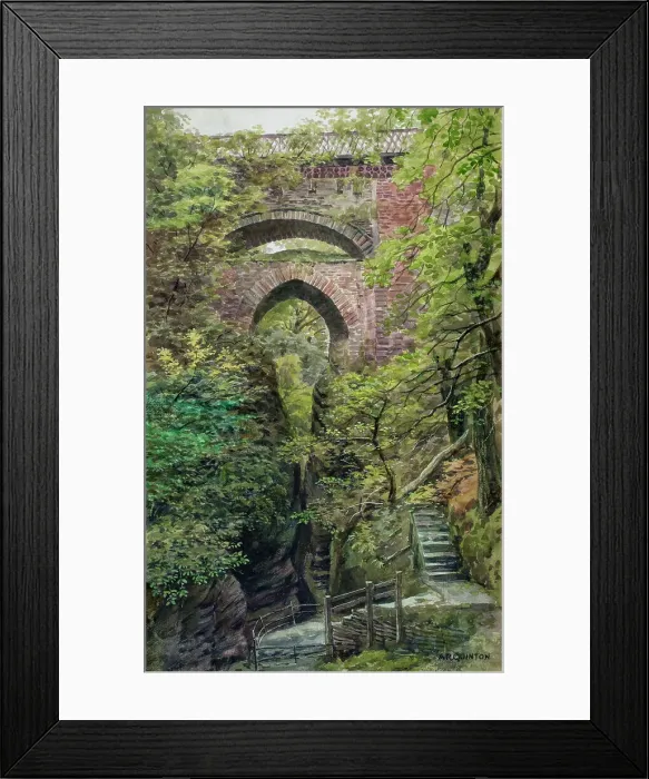 Framed Print : Devil's Bridge Falls, Rheidol Valley, nr Aberystwyth, Wales Framed Print : Devil's Bridge Falls, Rheidol Valley, nr Aberystwyth, Wales