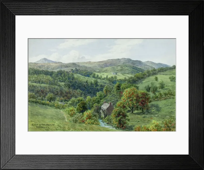 Framed Print : Glen of the Arran, Dolgellau, Gwynedd, NW Wales Framed Print : Glen of the Arran, Dolgellau, Gwynedd, NW Wales