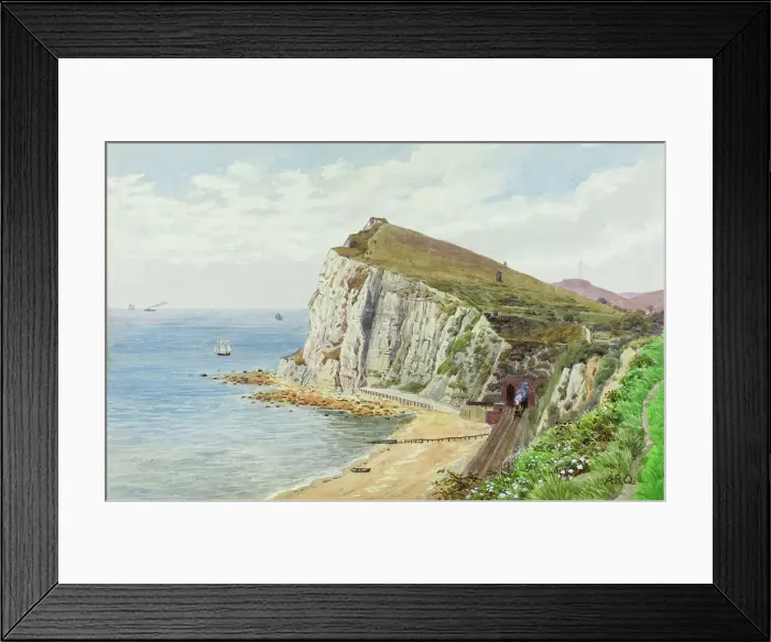 Framed Print : White Cliffs at Dover, Kent Framed Print : White Cliffs at Dover, Kent