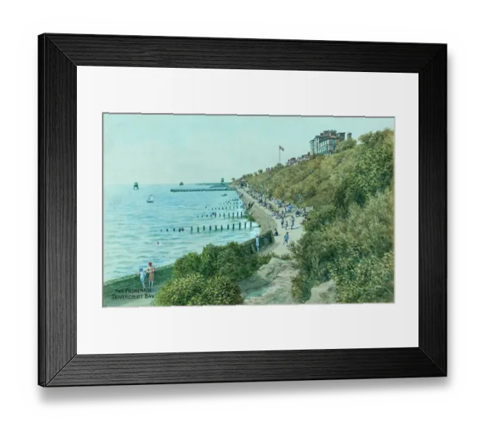 Framed Print : Promenade, Dovercourt Bay, Essex Framed Print : Promenade, Dovercourt Bay, Essex