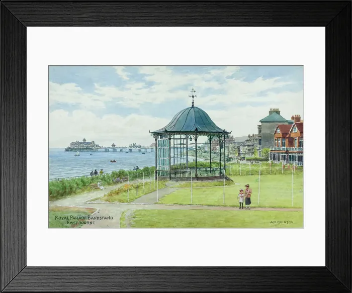 Framed Print : Royal Parade Bandstand, Eastbourne, East Sussex Framed Print : Royal Parade Bandstand, Eastbourne, East Sussex