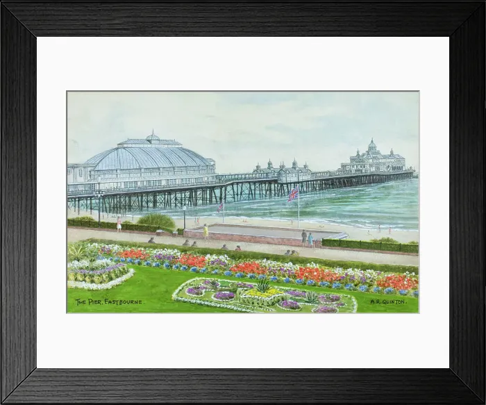 Framed Print : The Pier, Eastbourne, East Sussex Framed Print : The Pier, Eastbourne, East Sussex