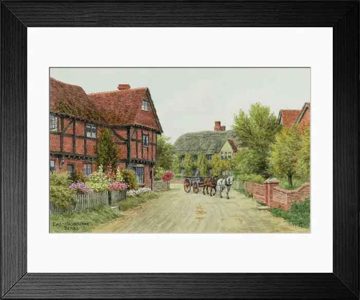 Framed Print : East Hagbourne, Oxfordshire Framed Print : East Hagbourne, Oxfordshire