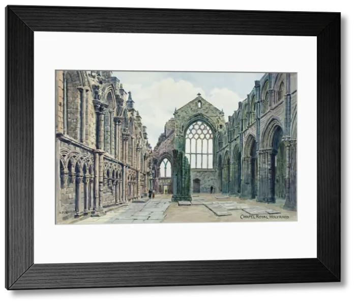 Framed Print : Chapel Royal, Holyrood, Edinburgh, Scotland Framed Print : Chapel Royal, Holyrood, Edinburgh, Scotland