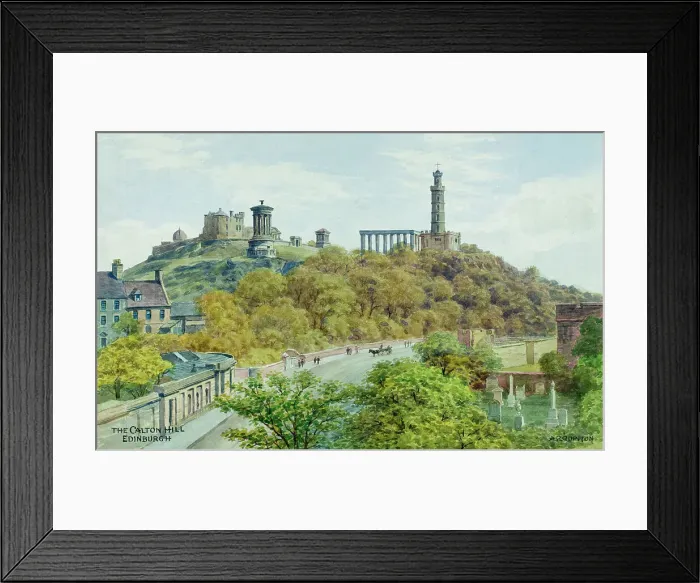 Framed Print : Calton Hill, Edinburgh, Scotland Framed Print : Calton Hill, Edinburgh, Scotland