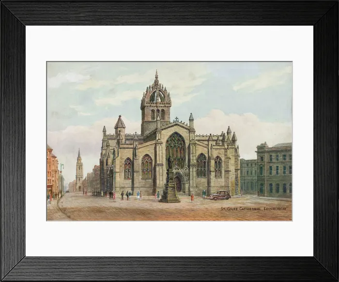 Framed Print : St Giles Cathedral, High Street, Edinburgh, Scotland Framed Print : St Giles Cathedral, High Street, Edinburgh, Scotland