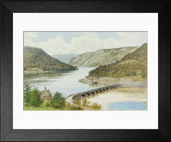 Framed Print : Elan Valley, Rhayader, Powys, Wales Framed Print : Elan Valley, Rhayader, Powys, Wales