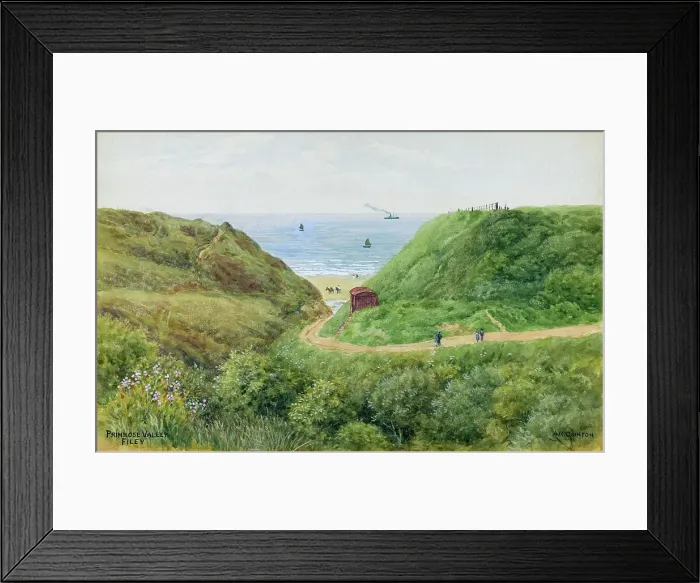 Framed Print : Primrose Valley, Filey, North Yorkshire Framed Print : Primrose Valley, Filey, North Yorkshire