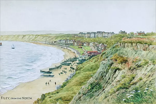 Filey, North Yorkshire, viewed from the north