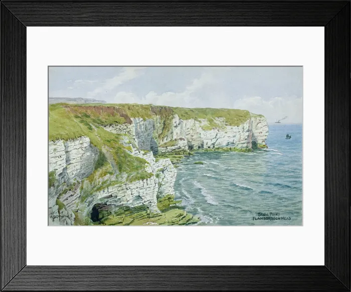 Framed Print : Breil Point, Flamborough Head, North Yorkshire Framed Print : Breil Point, Flamborough Head, North Yorkshire