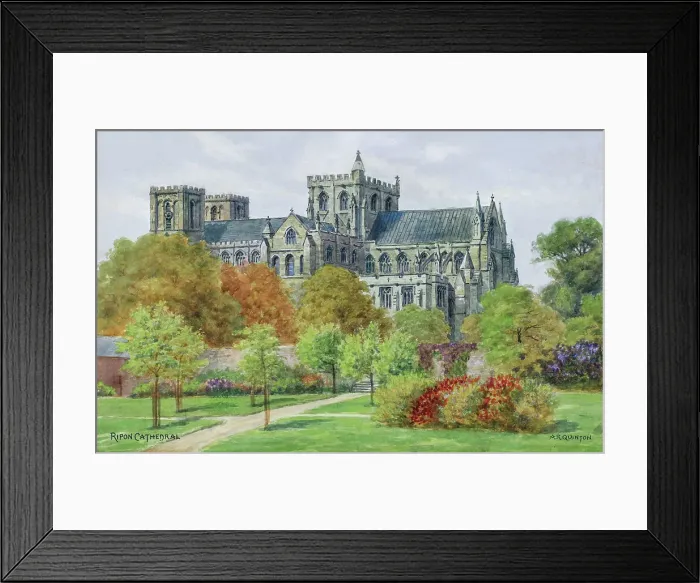 Framed Print : Ripon Cathedral, North Yorkshire Framed Print : Ripon Cathedral, North Yorkshire