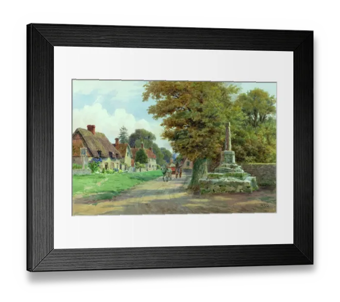 Framed Print : Garsington, Oxfordshire Framed Print : Garsington, Oxfordshire