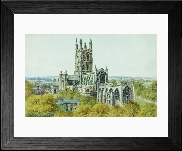 Framed Print : Gloucester Cathedral, Gloucestershire Framed Print : Gloucester Cathedral, Gloucestershire