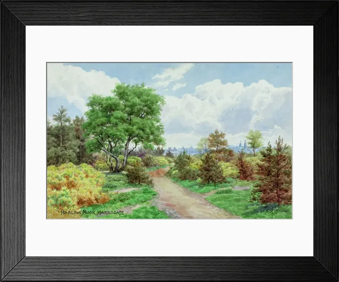 Framed Print : Harlow Moor, Harrogate, North Yorkshire Framed Print : Harlow Moor, Harrogate, North Yorkshire