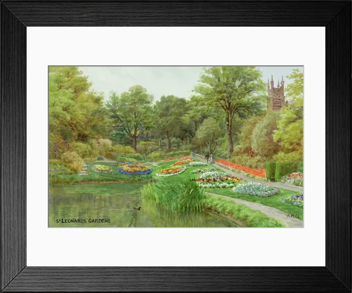Framed Print : St Leonards Gardens, St Leonards on Sea, East Sussex Framed Print : St Leonards Gardens, St Leonards on Sea, East Sussex