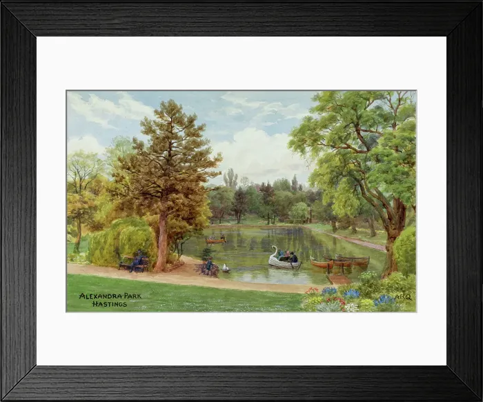 Framed Print : Alexandra Park, Hastings, East Sussex Framed Print : Alexandra Park, Hastings, East Sussex