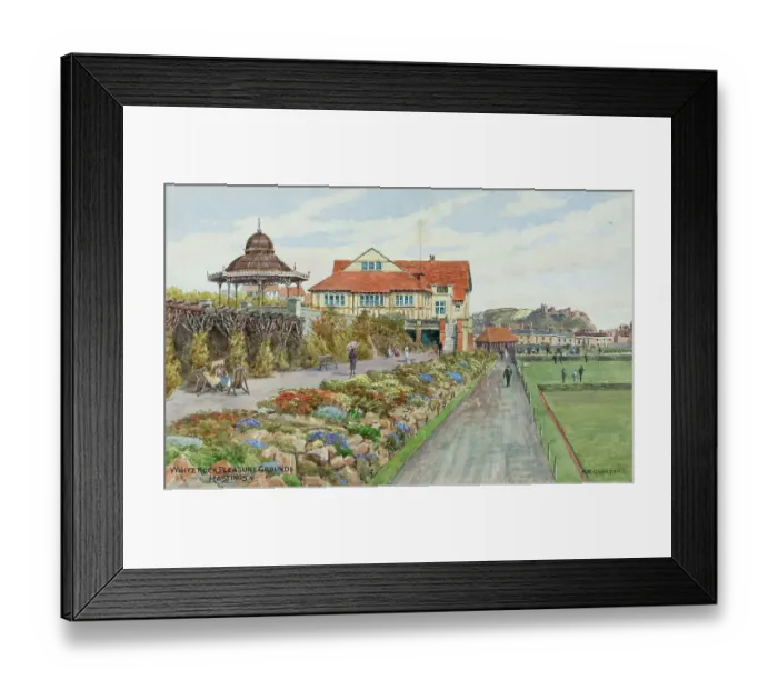 Framed Print : White Rock Pleasure Grounds, Hastings, East Sussex Framed Print : White Rock Pleasure Grounds, Hastings, East Sussex