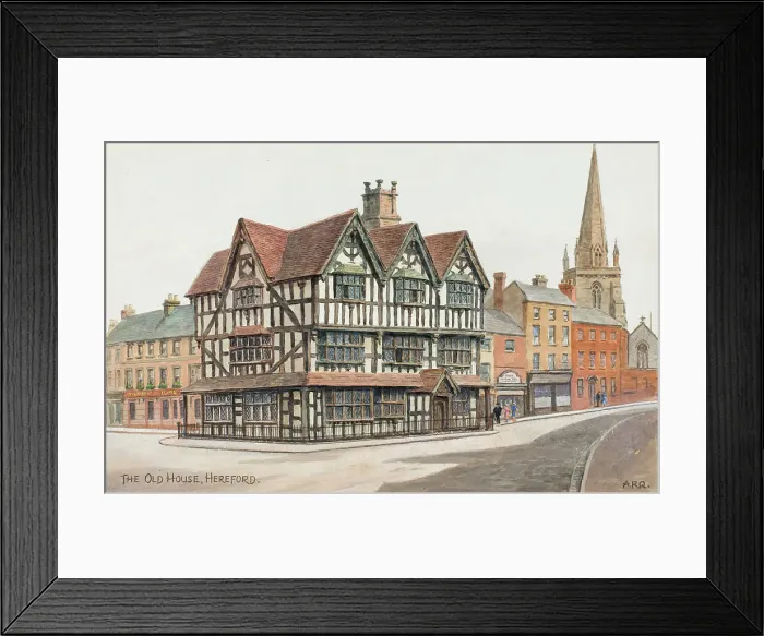 Framed Print : The Old House, Hereford, Herefordshire Framed Print : The Old House, Hereford, Herefordshire