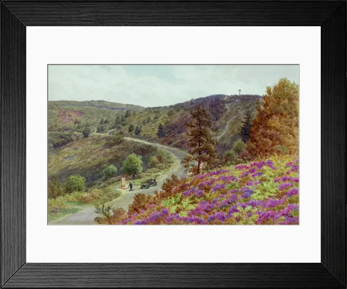 Framed Print : Rural scene, Hindhead, Surrey Framed Print : Rural scene, Hindhead, Surrey