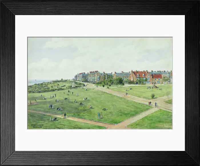 Framed Print : The Green, Hunstanton, Norfolk Framed Print : The Green, Hunstanton, Norfolk