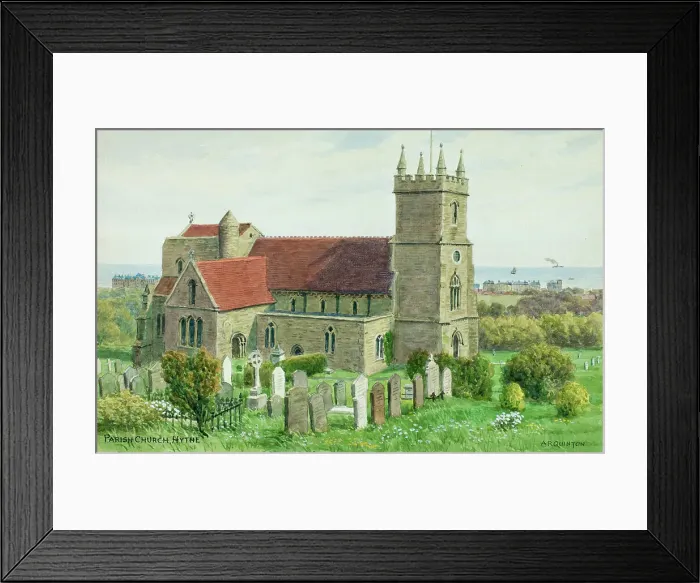 Framed Print : Parish Church, Hythe, Kent Framed Print : Parish Church, Hythe, Kent