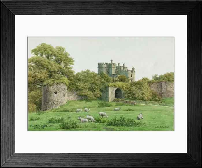 Framed Print : Saltwood Castle near Hythe, Kent Framed Print : Saltwood Castle near Hythe, Kent