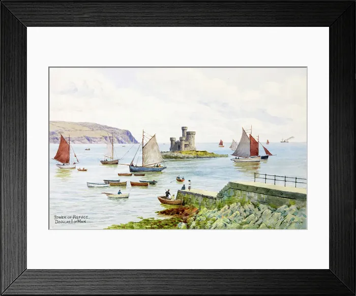 Framed Print : Tower of Refuge, Douglas, Isle of Man Framed Print : Tower of Refuge, Douglas, Isle of Man