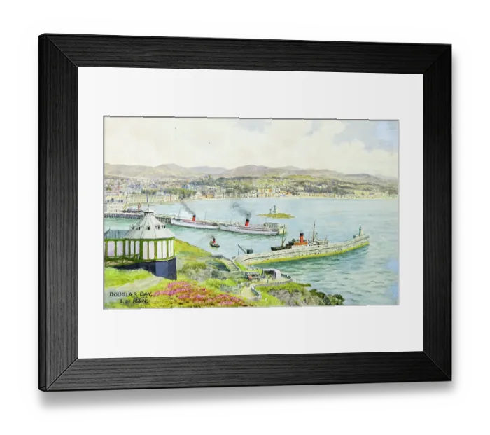 Framed Print : Douglas Bay, Isle of Man Framed Print : Douglas Bay, Isle of Man