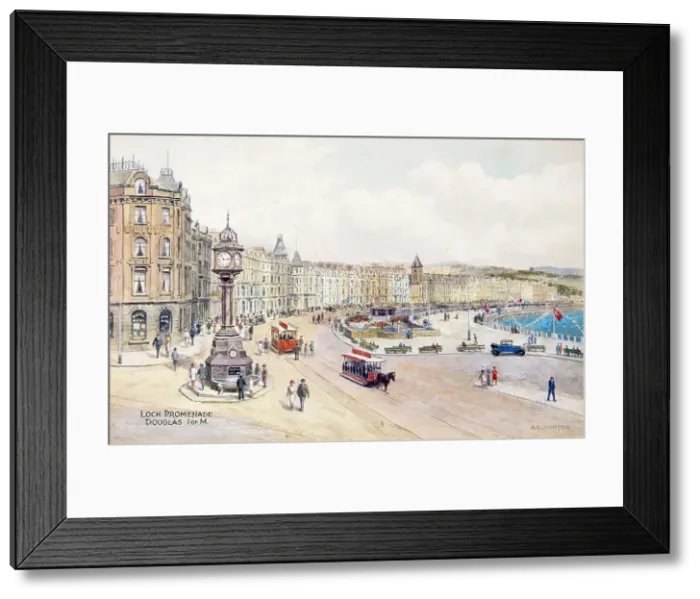 Framed Print : Loch Promenade, Douglas, Isle of Man Framed Print : Loch Promenade, Douglas, Isle of Man