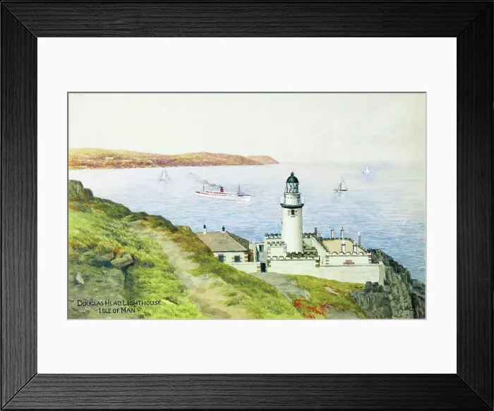 Framed Print : Douglas Head Lighthouse, Isle of Man Framed Print : Douglas Head Lighthouse, Isle of Man