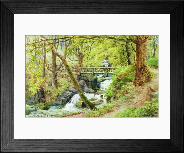 Framed Print : Ballaglass Glen, Isle of Man Framed Print : Ballaglass Glen, Isle of Man