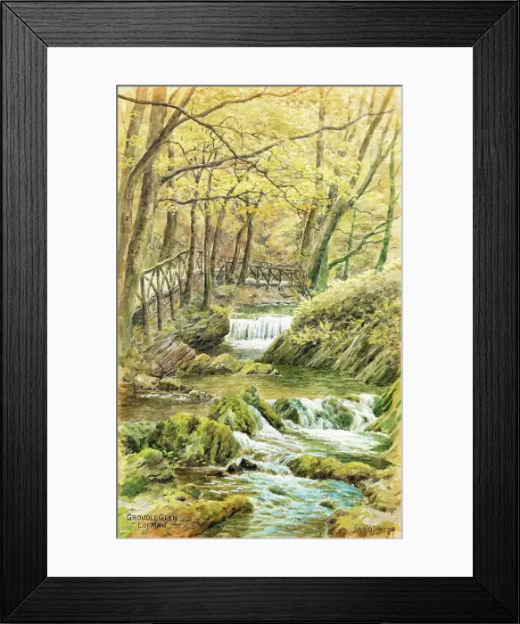 Framed Print : Groudle Glen, Isle of Man Framed Print : Groudle Glen, Isle of Man