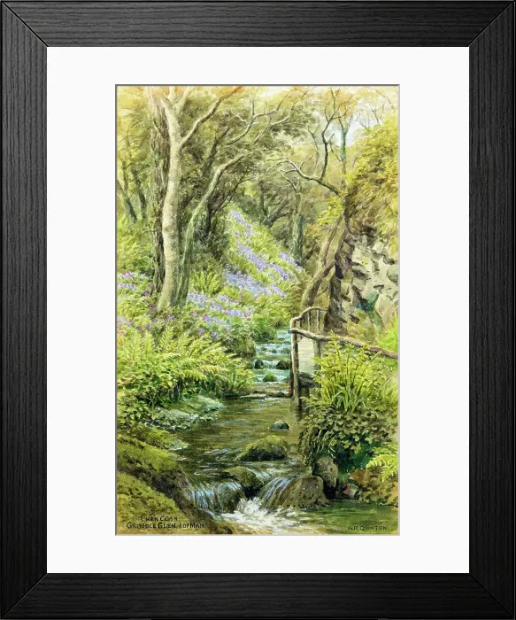 Framed Print : Lhen Coan, Groudle Glen, Isle of Man Framed Print : Lhen Coan, Groudle Glen, Isle of Man