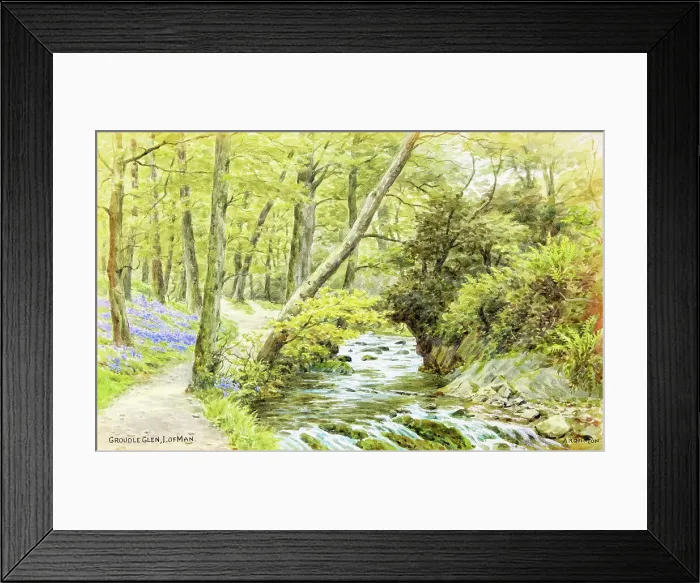 Framed Print : Groudle Glen, Isle of Man Framed Print : Groudle Glen, Isle of Man