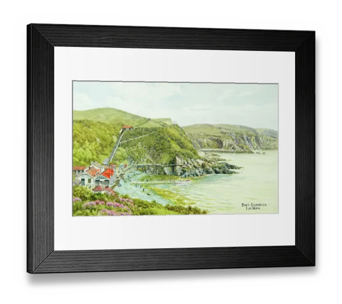 Framed Print : Port Soderick, Isle of Man Framed Print : Port Soderick, Isle of Man