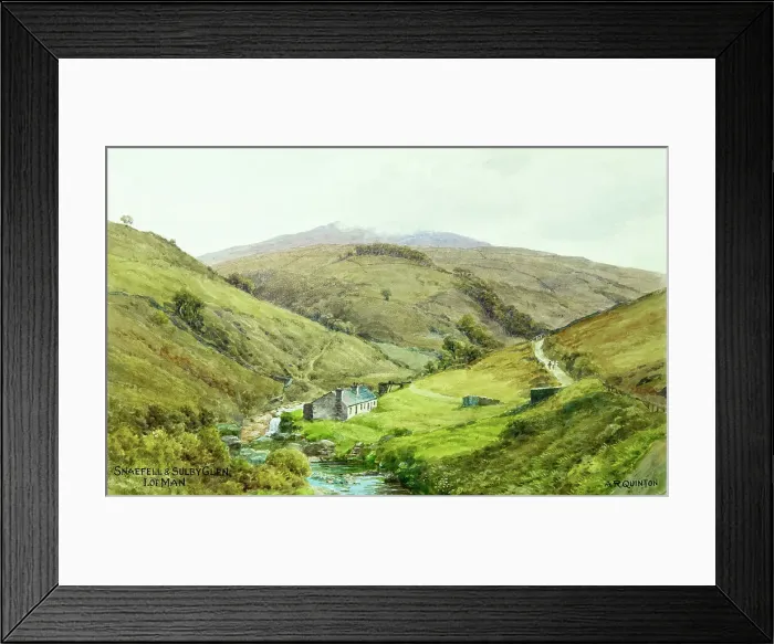 Framed Print : Snaefell and Sulby Glen, Isle of Man Framed Print : Snaefell and Sulby Glen, Isle of Man