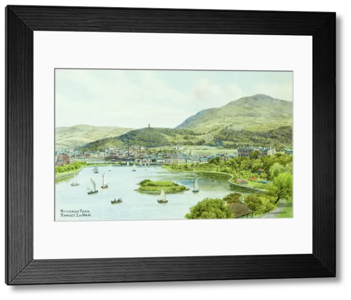 Framed Print : Nooragh Park, Ramsey, Isle of Man Framed Print : Nooragh Park, Ramsey, Isle of Man