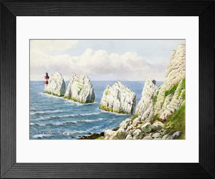 Framed Print : The Needles, Alum Bay, Isle of Wight Framed Print : The Needles, Alum Bay, Isle of Wight