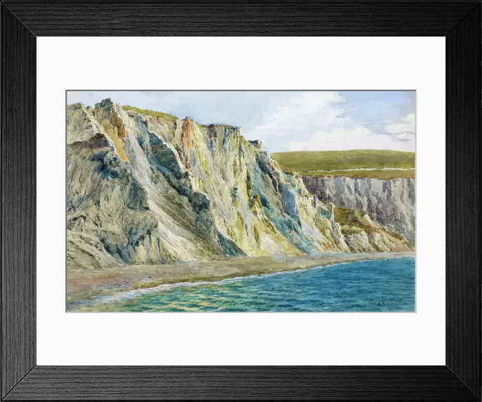 Framed Print : Alum Bay, Isle of Wight Framed Print : Alum Bay, Isle of Wight