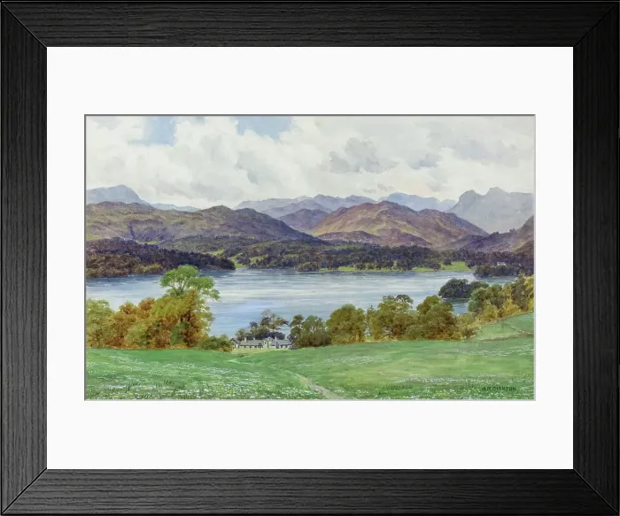 Framed Print : Lake Windermere, Lake District, Cumbria Framed Print : Lake Windermere, Lake District, Cumbria