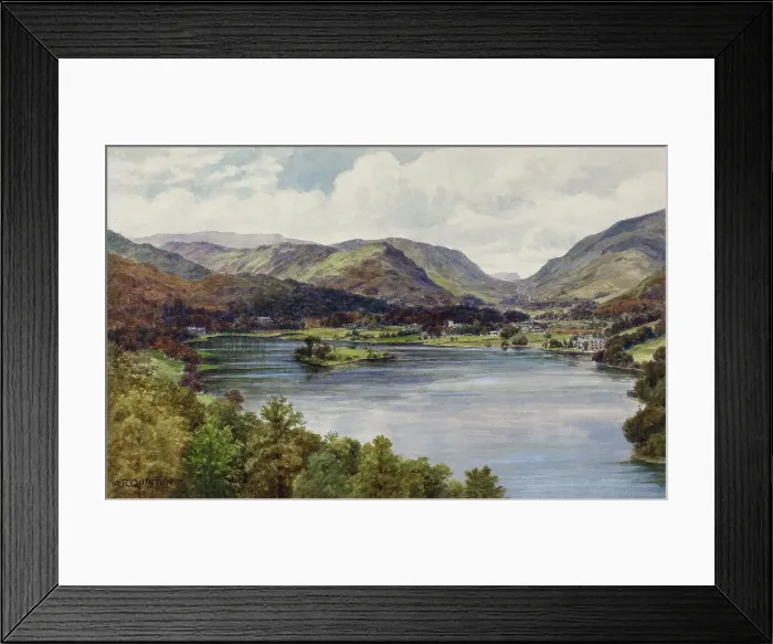 Framed Print : Grasmere, Lake District, Cumbria Framed Print : Grasmere, Lake District, Cumbria